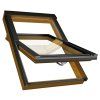 PTP V GO U4 Goldene Eiche Dachfenster Kunstoff Schwingfenster