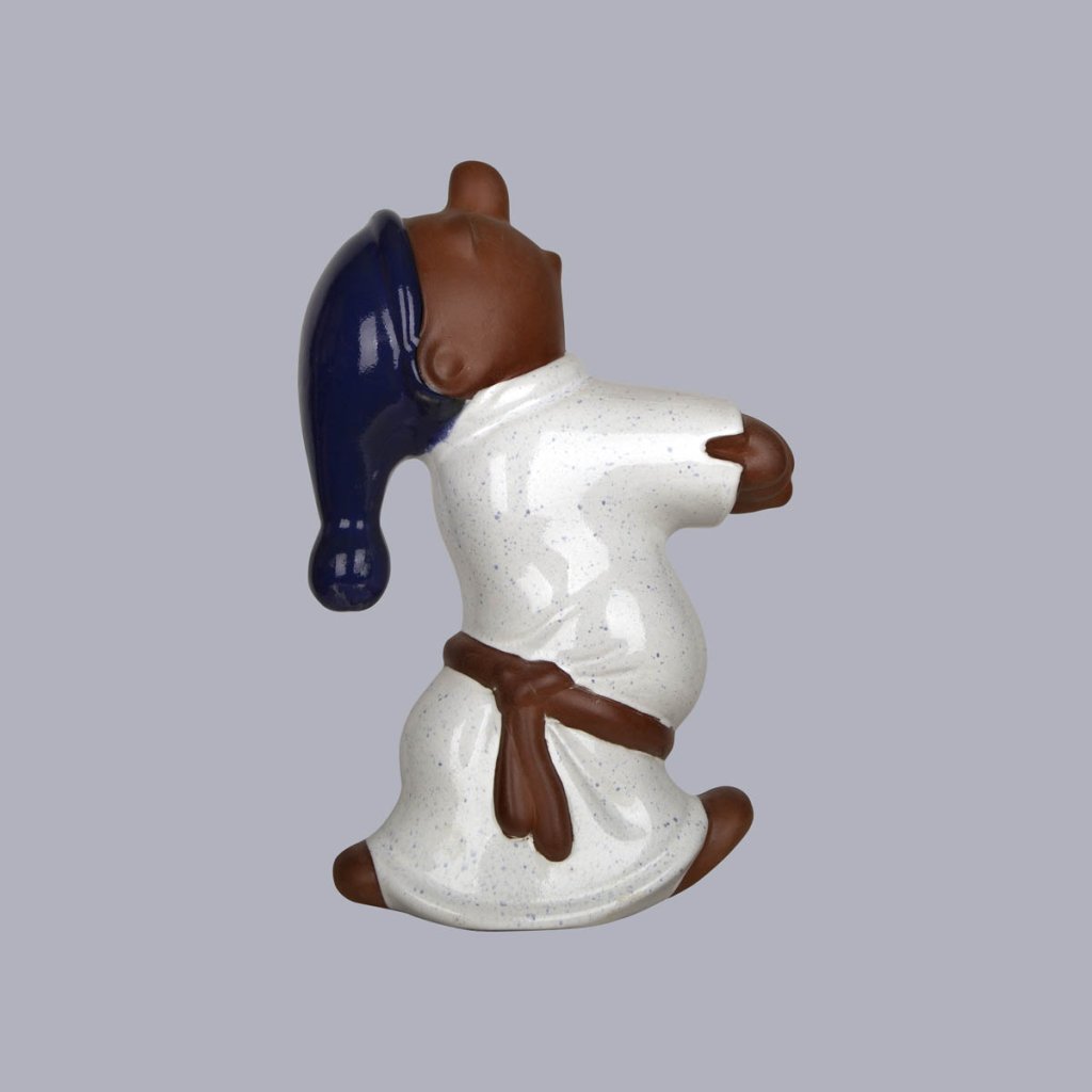 101438 Schlafwandlerklein 34cm GesprenkeltBlaueMütze