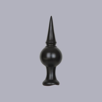 101343 KugelMitSpitz EngobeSchwarz
