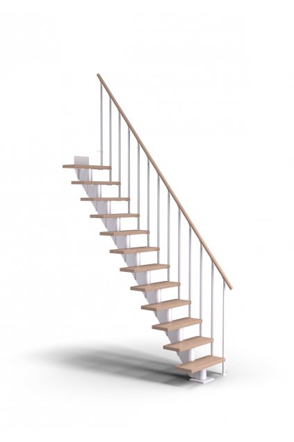 5084436 FRANKFURT oak w oiled straight 9016 CLASSICII