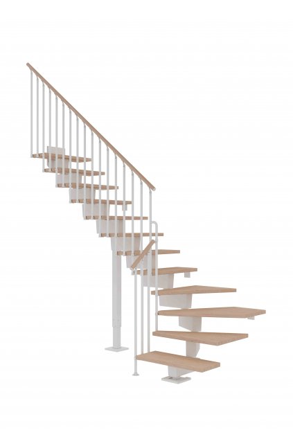 DUBAI oak w oiled ¼ turn white classicIII dolle