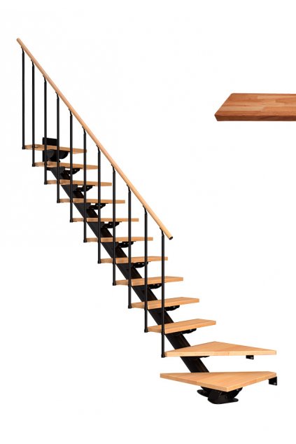 SYDNEY oak n oiled quarter black classicll dolle