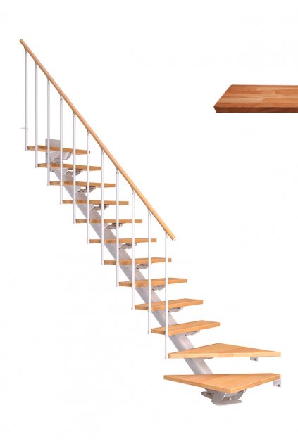 SYDNEY oak n oiled quarter white classicll dolle