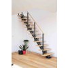 staircase hamburg beech straight anthracite design dolle a