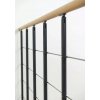 boston landing banister oak anthracite dolle 3