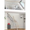 landing banister classic oak pearl grey dolle 3