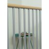 classic landing banister oak pearl grey dolle 4