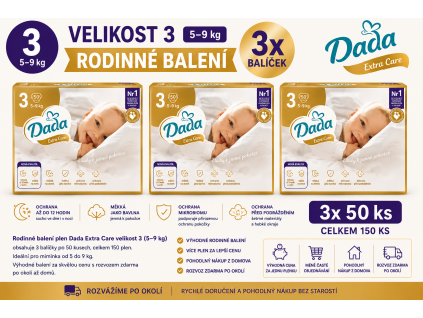 rodinne baleni velikost 3