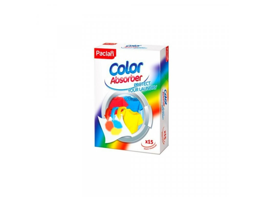 22586 paclan color catcher 15ks obrusky do pracky proti zafarbeniu