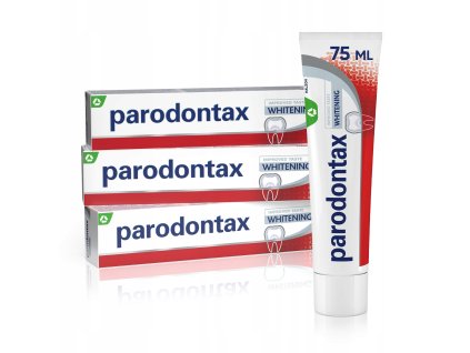 Bieliaca zubná pasta Parodontax Bielenie odstraňuje sfarbenie 75ml