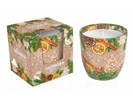 Sviečka vonná v skle 100 g Gingerbread Cookie