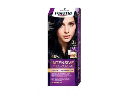 palette farba na vlasy modrocierny c1