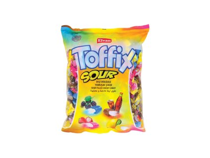 Elvan Toffix Sour Filled Mix Soft Candy