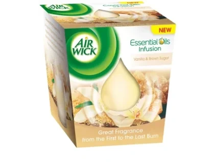 air wick essential oil vanilla brown sugar scented candle 105 g 20