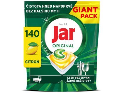 Jar Original Lemon tablety do umyvacky 140 ks