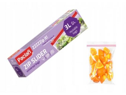 PACLAN WORECZKI STRUNOWE Z SUWAKIEM 3L 15 SZT