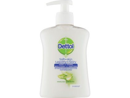 Dettol tekuté mydlo 250 ml Soft on Skin Aloe Vera and E-vitamin