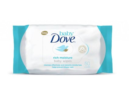 72603 dove rich moisture vlhcene utierky 50ks