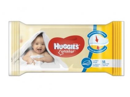 Huggies All Unistar vlhčené utierky 56 ks