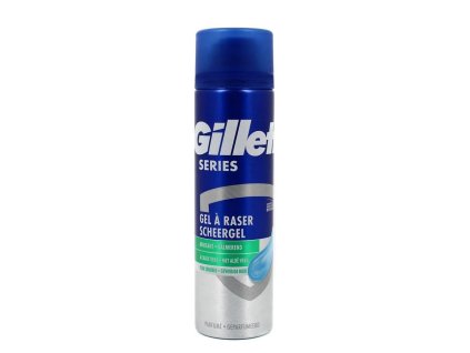 Gillette gél na holenie 200 ml Series Sensitive Aloe Vera