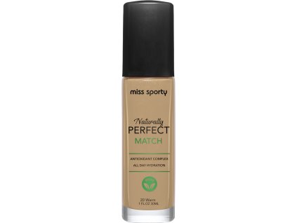 Miss Sporty Naturally Perfect Match make-up 20 Warm