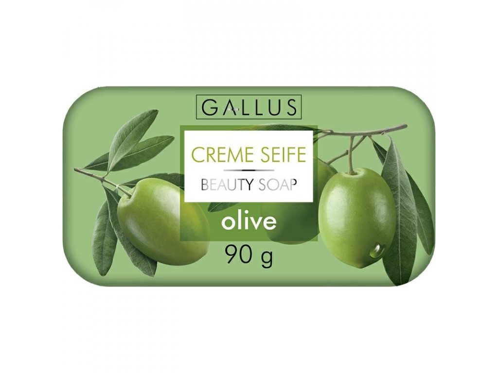 GALLUS, Krémové mýdlo, OLIVA, 90g