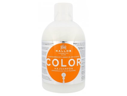 285383 kallos color sampon na barvene vlasy se lnenym olejem a uv filtry 1000 ml