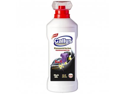GALLUS, Prací gel 3v1, BLACK, na černé prádlo, 2L, 57 dávek