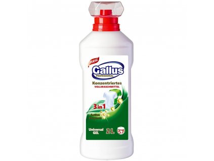 GALLUS, Prací gel 3v1, UNIVERZAL, 2L, 57 dávek
