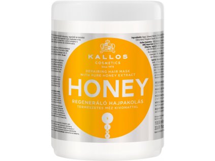 290042 kallos honey intenzivni hydratacni maska pro suche a poskozene vlasy 1000 ml