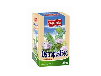 68645 apotheke caj ostropestrec mariansky plod sypany 150g