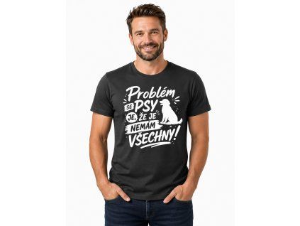 NAHLED PANSKE DADDIES triko Problem se psy CERNE
