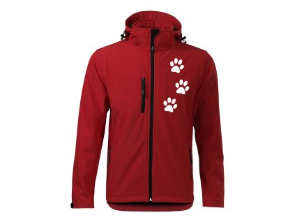 packy panska softshell cervena predni