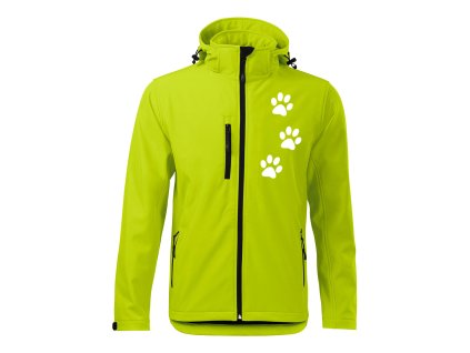 packy panska softshell limeta predni
