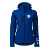DADDIES softshell bunda se jmeny psu predek modra