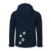 DADDIES panska bunda softshell NAVY zada