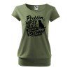 DAMSKE DADDIES triko Problem se psy KHAKI