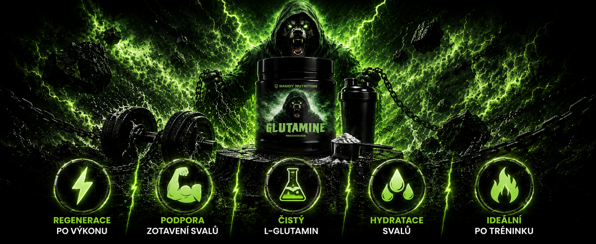 Glutamine benefit banner