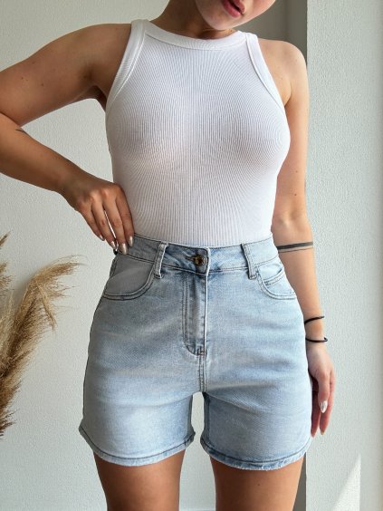 DENIM ŠORTKY VILOET