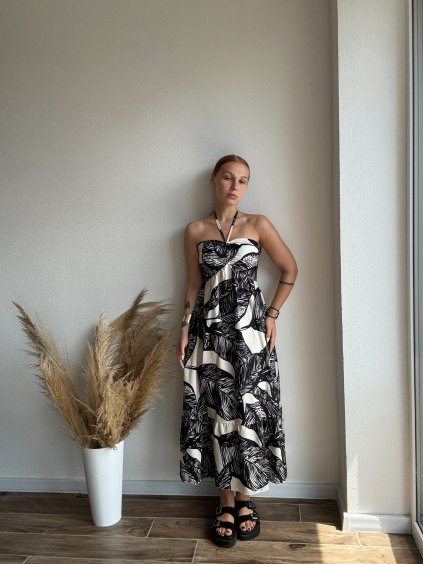 ŠATY ARIAN - ČIERNA