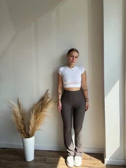 Legíny FLARE - MOCHA