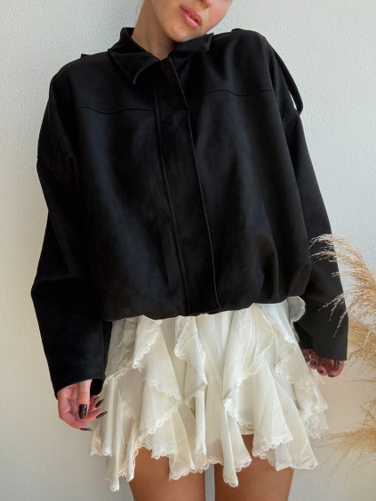 BOMBER BUNDA BATTE  - ČIERNA