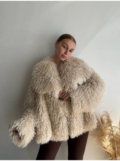 KOŽÚŠOK S MAXI LIMCOM - FLUFF - KRÉMOVÁ