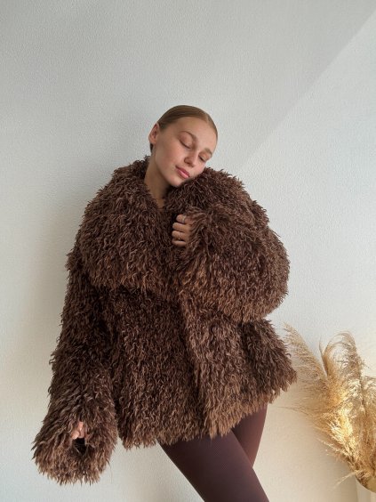 KOŽÚŠOK S MAXI LIMCOM - FLUFF - ČOKOLÁDOVÁ