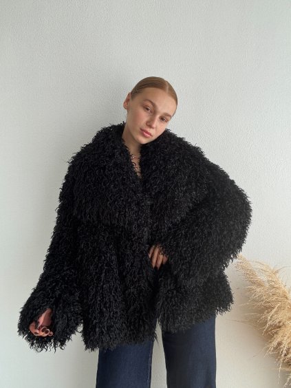 KOŽÚŠOK S MAXI LIMCOM - FLUFF - ČIERNA