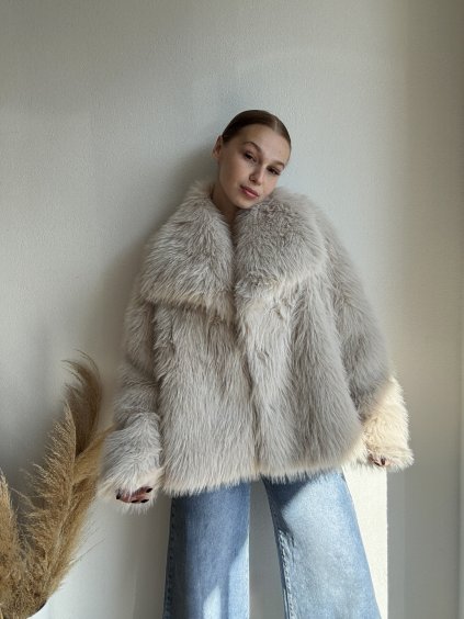 KOŽUCH S MAXI LIMCOM - RUTH - KRÉMOVÁ