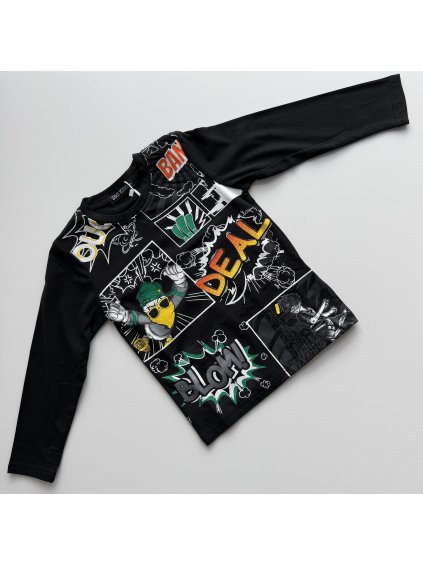 Chlapčenské mierne zateplené tričko Trey