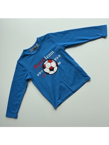 Chlapčenské tričko Football modrá