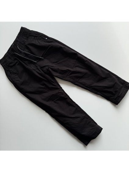 Čierne zateplené nohavice na gumu Sutton