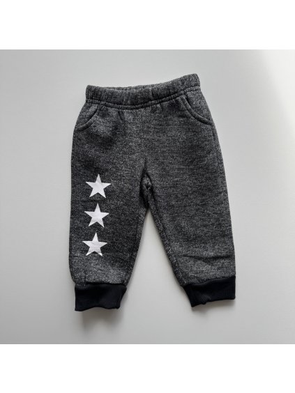 Zateplené tepláky Aubrey tmavosivé